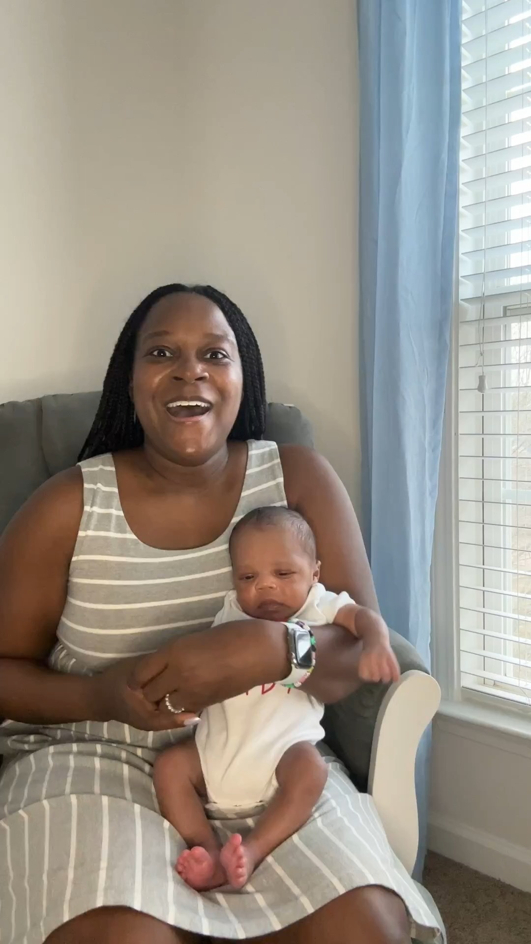 A grant baby arrived